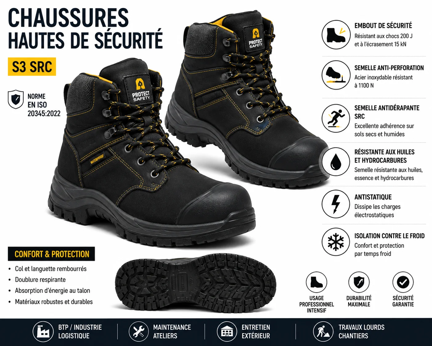 Bottes de Sécurité